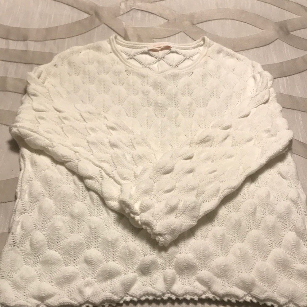 See by Chloe White sweater